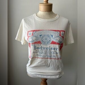Budweiser Women’s Cream T-Shirt M